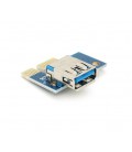 Адаптер - переходник PCE-N06 с PCI-e x1 на USB 3.0, VER006C, OEM