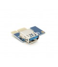 Адаптер - переходник PCE-N09 с PCI-e x1 на USB 3.0, VER009S, OEM