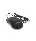 Мышь проводная JEDEL CP82, 1000DPI, Black, Q100
