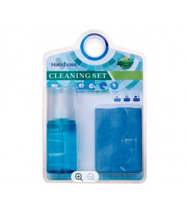 Набор для чистки экрана 2 в 1: спрей очиститель, салфетка из микрофибры Handboss, Q60