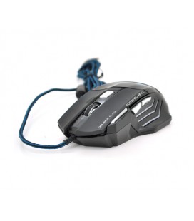 Мышь проводная iMICE X7, 7 кнопок, 800/1200/2400/3200 DPI, Led Lighting, 1,3м, Win7/8/10 Mac OS, Black, COLOR BOX, Q40