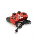 Геймпад Brazzers BR-8600 проводной для ПК, USB 2.0, Double Shock, Red, Blister