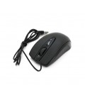 Мышь проводная JEDEL CP74, 1000DPI, Black, Q100