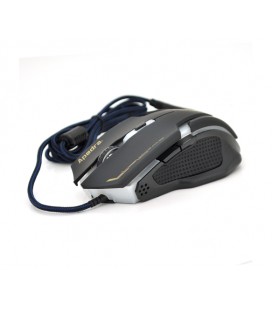 Мышь проводная Apedra A9, 6 кнопок, 800/1200/2400/3200 DPI, Led Lighting, 1,3м, Win7/8/10 Mac OS, Black, COLOR BOX