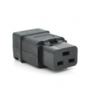 Трехконтактный разъем IEC320 C19 мама (прямой), 250V, 16A, под отверточную сборку Q50/500