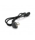 Кабель питания CN-3 1.2m, 0.5mm, PC-184/2 CPCS-C13 3 pin (китайский разъем), Black, OEM Q25