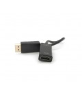 Конвертер Display Port (папа) на HDMI(мама) 30cm, Black, 4K/2K, Пакет