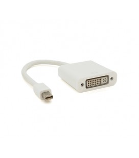 Конвертер mini Display Port (папа) на DVI(мама) 30cm, White, 4K/2K, Пакет