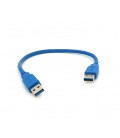 Кабель USB 3.0 AM+AM 0.3м