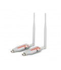 Одноканальный активный удлинитель HDMI сигнала по WIFI 4К100 . Дальность передачи: до 100 метров, 4К