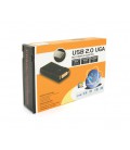 Конвертер USB 2.0 to HDMI/ VGA/DVI, Black, Box