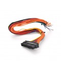 Кабель-переходник для питания видеокарты 24P под пайку, OEM