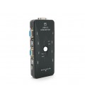 4-портовый KVM свич, VGA, USB
