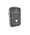 2-портовый KVM свич, переключатель USB