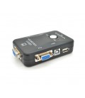 2-портовый KVM свич, переключатель USB