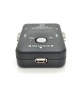 2-портовый KVM свич, переключатель USB