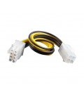 Кабель-переходник для питания процессора 4P--&gt,8P