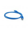 Дата кабель USB 3.0 AM/AM 1,5м, Blue