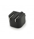 Переходник складной Volex, m-m, американка3pin, Black, BOX