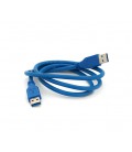 Кабель USB 3.0 AM+AM 1.0м, Blue