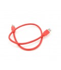 Кабель USB 3.0 AM+AM 0.6м, RED