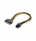 Кабель-переходник для питания процессора 6P--&gt,SATA