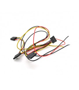 Переходник-делитель питания SATA (4P-3xSATA), под пайку