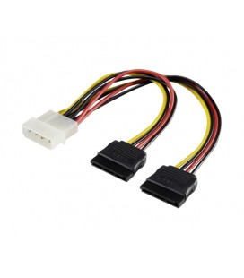 Переходник-делитель питания SATA (4P-2xSATA), 0.2m, Пакет
