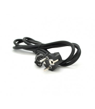 Кабель питания Schuko PC-186 CEE7/17-C13, 1.2M, 0.75mm, OEM (евровилка) Q25/250 МЕДЬ!!!!!