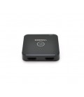 Переключатель двухнаправленый VEGGIEG V-HD01 HDMI2.0 с питанием через USB, поддерживает 2Kx4K, 30Hz, Black, Box