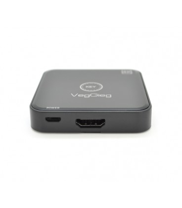 Активный VEGGIEG V-H201 KVM HDMI 2*1 сплиттер, поддерживает 2Kx4K, 30Hz, Black, Box