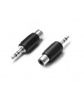 Переходник Jack 3.5 (папа)/RCA (мама)