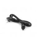 Кабель питания Schuko PC-186 CEE7/7-IEC C5, 1.8M, 0.75mm, для ноутбука, OEM Q80 МЕДЬ!!!
