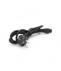 Кабель питания Schuko PC-186 CEE7/7-IEC C5, 1.8M, 0.75mm, для ноутбука, OEM Q80 МЕДЬ!!!