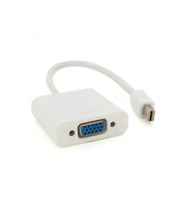 Конвертер mini Display Port (папа) на VGA(мама) 30cm, White, 4K/2K, Пакет