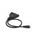 Разветвитель HDMI 1&gt,3 порта, 4К, кабель 30см, Box