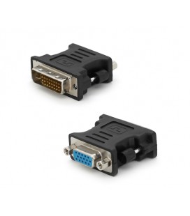Переходник VGA(мама)/DVI-I 24+5 (папа) Black Q50