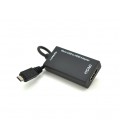 Конвертер MicroUSB (папа) на HDMI(мама) MHL, Black, Пакет