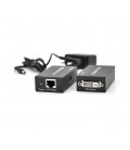 Активный удлинитель DVI 60m по витой паре через RJ-45, Black, BOX