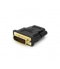 Переходник HDMI(мама)/DVI-I 24+5 (папа) Black Q50