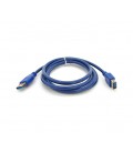 Удлинитель USB 3.0 AM/AF, 1.5m, Blue, Пакет