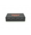 Активный HDMI сплитер 1&gt,4 порта, 4K, 2K, 3D, 1080Р, 1,4 версия, DC5V/2A, Box
