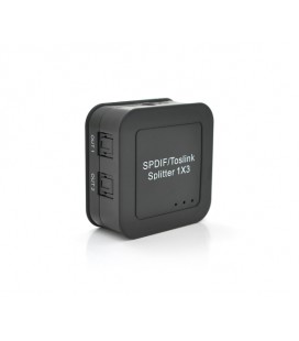 Цифровой оптический разделитель звука SPDIF / Toslink 1x3