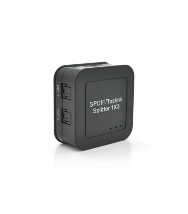 Цифровой оптический разделитель звука SPDIF / Toslink 1x3