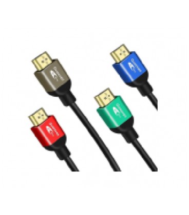 Кабель HDMI-HDMI 8K, 1.8m, Conductor :Bare Copper,Aluminum Alloy Shell Support,8k@60Hz,4K@144Hz,48Gb,OD:6.0mm, мультиколор, Blis