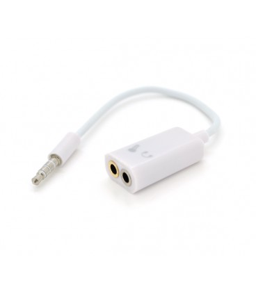 Сплиттер Jack 3.5(папа)&gt,2*Jack 3.5 (мама) Stereo , Пакет, Q500