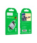 Переходник HOCO UA35 Type-C (папа)/RJ-45(мама), Gray, Box