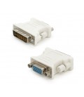 Переходник VGA(мама)/DVI-I 24+5 (папа) Grey Q50