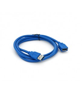 Удлинитель USB 3.0 AM/AF, 1.5m, Blue, Q200