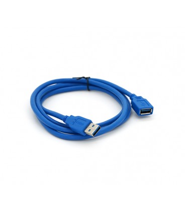 Удлинитель USB 3.0 AM/AF, 1.5m, Blue, Q200